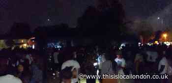 Hundreds party in overnight rave near Cannons Leisure Centre