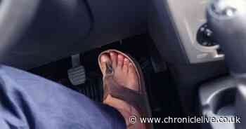 Do you drive in flip flops? It can void your insurance