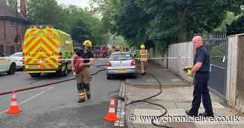 First footage as six people taken to hospital after Sunderland care home blaze