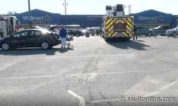 Gas Spill At Walmart