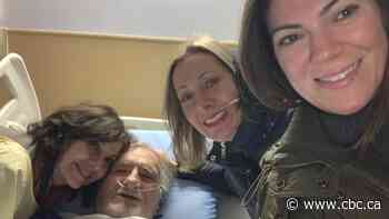 Sisters cross Canada-U.S. border, camp in parents' backyard to be with dying father