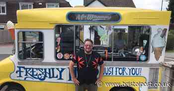 There's a DJ driving around Bristol in an ice cream van playing a live set