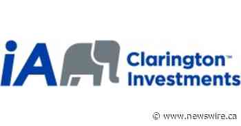 iA Clarington Investments announces June 2020 distributions for Active ETF Series - Canada NewsWire