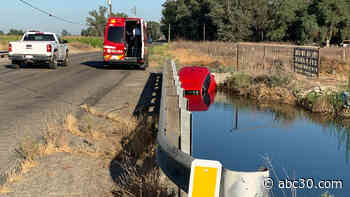 Man rescued after car crashes into canal, CHP says