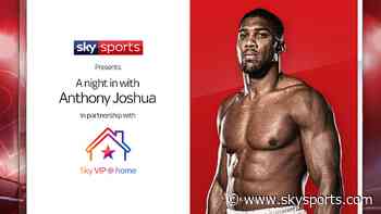 Sky VIP Q&A with Anthony Joshua