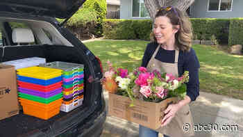 Mountain View kindergarten teacher spreads joy through 'flower swap'