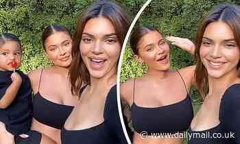 Kendall and Kylie Jenner celebrate Kylie Cosmetics launch