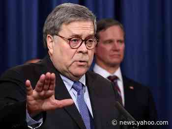William Barr claims an election with mail in voting is not secure – but admits he has no evidence for it