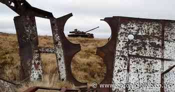The wrecks and relics of Northumberland  National Park
