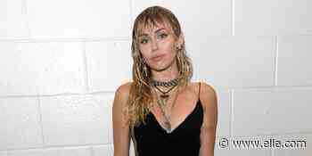 Miley Cyrus Opens Up About Being Six Months Sober And Family Addiction - elle.com