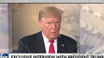 Trump was asked about a second term. Hear his response