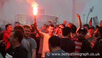 Liverpool fans urged to stay home after crowds gather for a second night