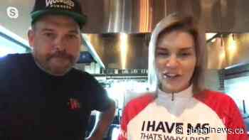 MS Bike tour virtual fundraiser with Edmonton’s Woodshed Burgers and Workshop Eatery