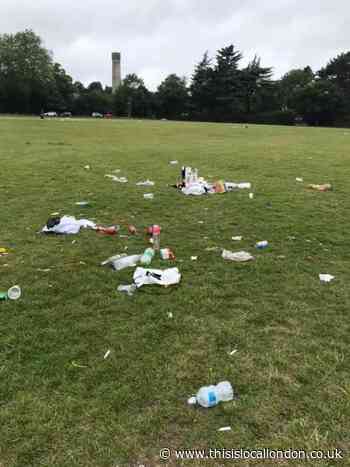Tonnes of litter dumped in our parks, say Bexley Council