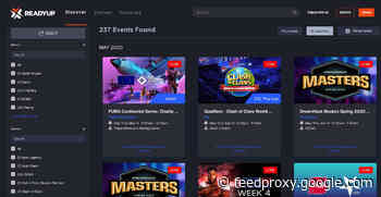 ReadyUp launches platform to keep track of esports and gaming events