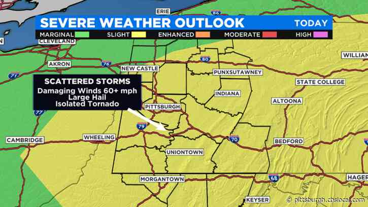 Pittsburgh Weather: Strong To Severe Storms To Kick Off Weekend