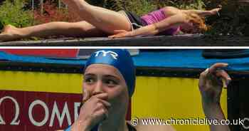 How Ponteland Olympic swimming hopeful is training - without a pool