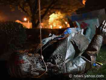 The Trump administration told Facebook and Twitter to remove posts that call for tearing down statues