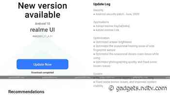 Realme X3 SuperZoom, Realme X3 Update Brings June 2020 Patch, Realme PaySa App