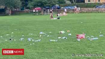 Harrogate Stray 'avalanche' of litter after parties