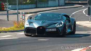 Bugatti Divo, Pur Sport spied getting hard Nurburgring workout