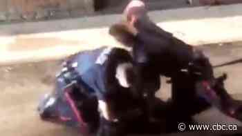 Witness shocked at force used by Calgary police dealing with sleeping man