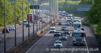 Recap huge delays on M5 after police incident