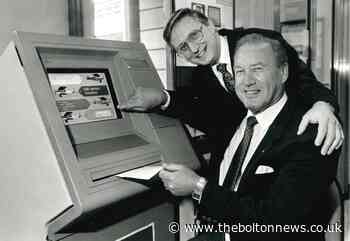 Wanderers legend Nat Lofthouse introduced hi-tech banking