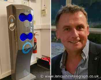 Entrepreneur brings ultra-fast hand sanitising machine to the UK - Lancashire Telegraph