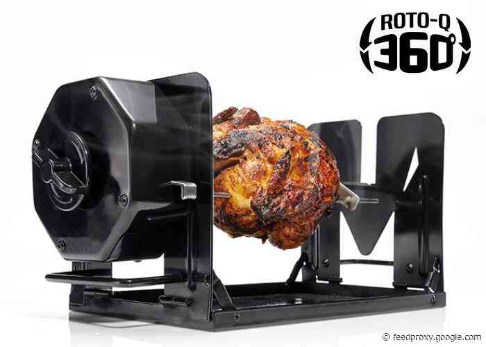 ROTO-Q 360 rotisserie designed for your home oven from $65