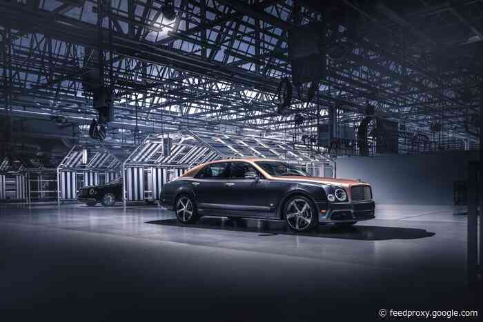 Bentley Mulsanne production ends with 6.75 Edition