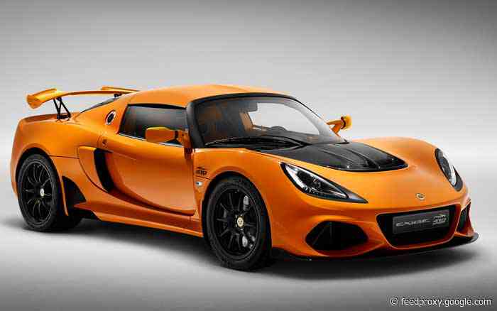 Lotus celebrates 20 years of Exige with a special edition