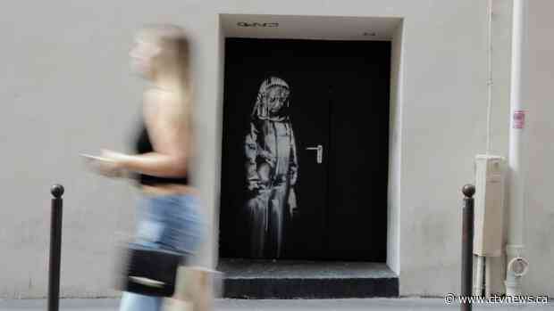 France arrests six over Banksy artwork stolen from Bataclan