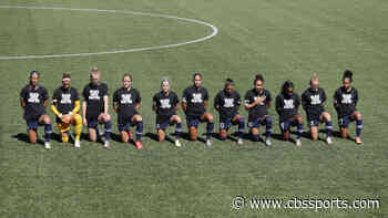 NWSL Challenge Cup: NC Courage, Portland Thorns players take a knee in support of Black Lives Matter