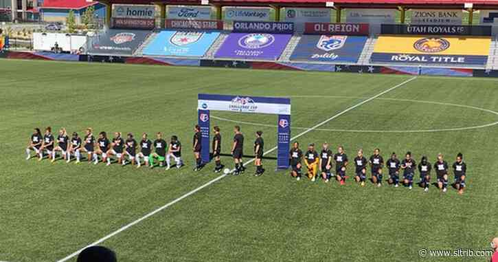 North Carolina Courage, Portland Thorns open NWSL Tournament by taking a knee in support of Black Lives Matter