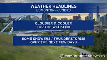 Edmonton weather for Friday, June 26 - CTV News Edmonton