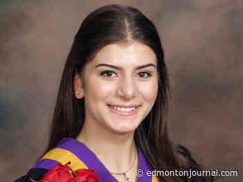 Edmonton Grad 2020: Jessica Hammal, Archbishop MacDonald Catholic High School valedictorian - Edmonton Journal