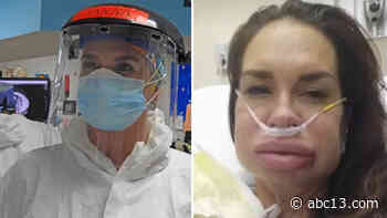 Houston ICU nurse admitted to her own unit for coronavirus - KTRK-TV