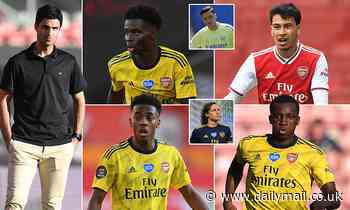 Meet the Arsenal kids who could prove key to replacing Mikel Arteta's first-team flops