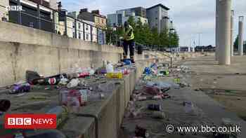 Coronavirus lockdown: Litter dumped on hottest day of the year