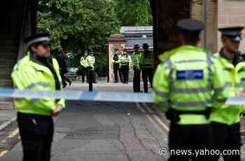 Counter-terrorism police charge man with three murders after knife attack in English town