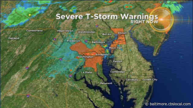 Maryland Weather: Severe Storms Possible Throughout Parts Of The Region