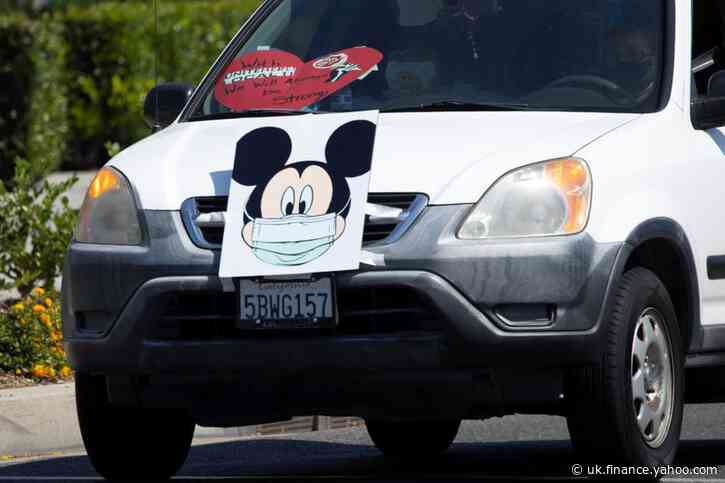 Some Disneyland workers protest reopening plans amid pandemic