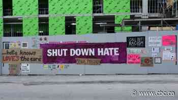 Posters show support for Black community after noose found at 3rd construction site
