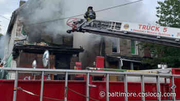 Crews Investigating Cause Of Vacant House Fire In East Baltimore