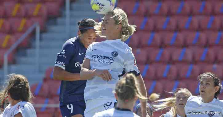 North Carolina Courage defeat Portland Thorns 2-1 to open NWSL tournament in Utah, but presence of a crowd is missed