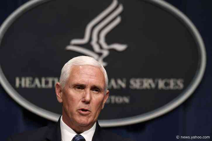 Pence cancels some political events because of virus spikes