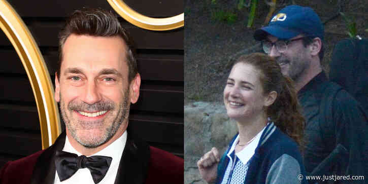 Jon Hamm & 'Mad Men' Co-Star Anna Osceola Are Indeed Dating!