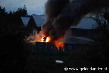 Brand in woonunit in Gassel, één persoon met brandwonden naar het ziekenhuis