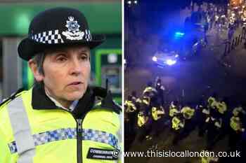 Police create dispersal zones around south London raves